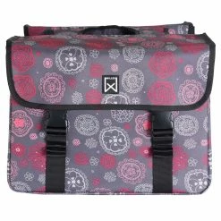Willex Bicycle Double Pannier Cosmos 33L Grey and Red 10 Willex Bicycle Double Pannier Cosmos 33L Grey and Red -Sports Shop Willex Bicycle Double Pannier Cosmos 33L Grey and Red 432615 2