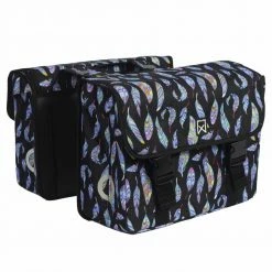 Willex Bicycle Panniers 34 L Blue Feather