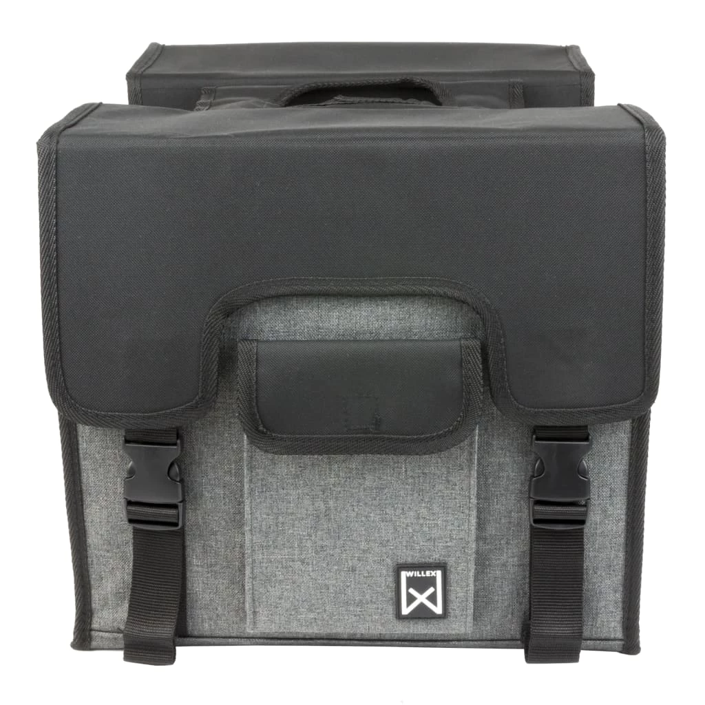 Willex Bicycle Panniers 38 L Black and Grey 10613 4 Willex Bicycle Panniers 38 L Black and Grey 10613 - Image 2