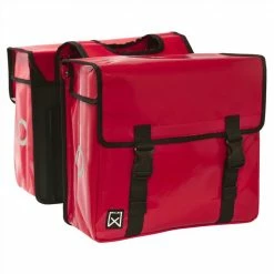 Willex Bicycle Panniers Tarpaulin 52 L Red