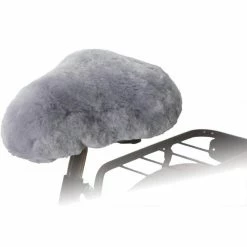 Willex Bicycle Saddle Cover Sheepskin Grey 30135