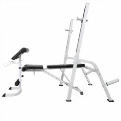Workout Bench with Weight Rack, Barbell and Dumbbell Set 120 kg -Sports Shop Workout Bench with Weight Rack Barbell and Dumbbell Set 120 kg 498899 3