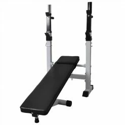 Workout Bench with Weight Rack, Barbell and Dumbbell Set 120 kg -Sports Shop Workout Bench with Weight Rack Barbell and Dumbbell Set 120 kg 498939 4