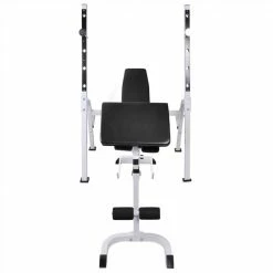 Workout Bench with Weight Rack, Barbell and Dumbbell Set 90 kg -Sports Shop Workout Bench with Weight Rack Barbell and Dumbbell Set 90 kg 495301 4
