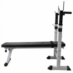 Workout Bench with Weight Rack, Barbell and Dumbbell Set 90 kg -Sports Shop Workout Bench with Weight Rack Barbell and Dumbbell Set 90 kg 495322 4