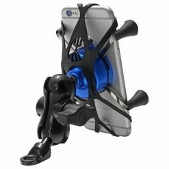 X-type Phone Holder Fit For 4-6" Phone GPS Fixed On E-Scooters Motorcycle Bike - Blue -Sports Shop X type Phone Holder Fit For 4 6 Phone Blue 899939