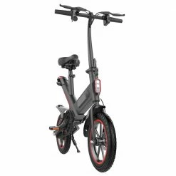 Y1 Electric Bike 350W Motor 36V 10.4Ah Battery 14'' Tire 25km/h Max Speed 30-40km Range - Black -Sports Shop Y1 Electric Bike 350W Motor 36V 10 4Ah Battery Black 507077 2