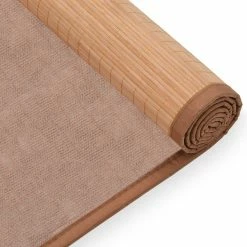 Yoga Mat Bamboo 60x180 cm Brown -Sports Shop Yoga Mat Bamboo 60x180 cm Brown 428868 3