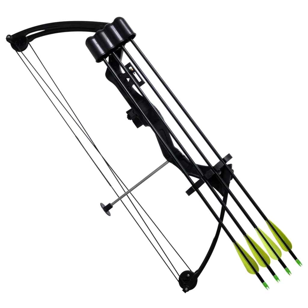 Youth Compound Bow with Accessories and Aluminium Arrows 6 Youth Compound Bow with Accessories and Aluminium Arrows - Image 4