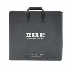 ZENDURE 18V/200W Foldable Solar Panel, IP67 Waterproof, 3 Kickstands, Portable Solar Charger for Power Station -Sports Shop ZENDURE 18V 200W Foldable Solar Panel 502679 1