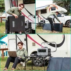 ZENDURE SuperBase Pro 2000 Portable Power Station 2,096Wh Large Capacity 3,000W Ampup Capability, 14 Outputs, 6.1 Inch Clear Display, Built-in 4G IoT, App Control, Charge to 80% in 1 Hour, with Industrial-Grade Wheels - US Plug -Sports Shop ZENDURE SuperBase Pro 2096Wh Portable Power Station US Plug 507320 5