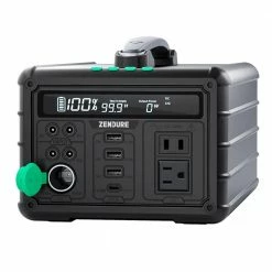 ZENDURE SuperBase 1000M Portable Power Station, 1016Wh Battery Capacity, 1000W Output, 9 Ports, Low Noise, 10W LED