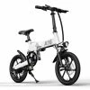 ADO A16 Electric Folding Bike 16 inch City Bicycle 350W Hall Brushless Motor SHIMANO 7-Speed Rear Derailleur 36V 7.8Ah Removable Battery 35km/h Max speed up to 35km Max Range IPX5 Double Shock-absorption Aluminum alloy Frame 16*1.95 Tires - White -Sports Shop ado a16 electric folding bike 350w motor 7 8ah removable battery black 1624266518193