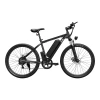 ADO A26 Electric Moped Bike 26 inch Mountain Bike 500W Hall Brushless Motor SHIMANO 7-Speed Derailleur 36V 12.5Ah Removable Battery 35km/h Max Speed up to 35km Max Range IPX5 Aluminum Alloy Frame - Black