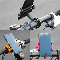 Aluminum Alloy Phone Holder for KUGOO S1 and KUGOO S1 Pro Folding Electric Scooter Bicycle - Black 11 Aluminum Alloy Phone Holder for KUGOO S1 and KUGOO S1 Pro Folding Electric Scooter Bicycle - Black -Sports Shop aluminum alloy phone holder for kugoo s1 folding electric scooter 1571992338476