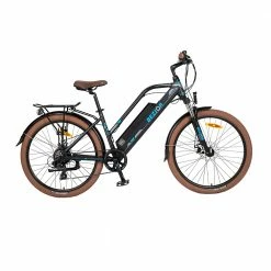 BEZIOR M2 Electric Bike 48V 12.5Ah Battery 250W Brushless Motor 26 inch Tire Aluminum Alloy Frame Shimano 7-speed Shift Max Speed 25km/h 80KM Power-assisted mileage Range 5 inch Smart LCD Meter - Black