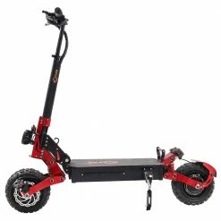 BEZIOR S2 Folding Electric Scooter 1200W*2 Dual Motor LCD Display Max 65Km/h 11 Inch Off-Road Tire 21Ah Battery up to 60km Range Dual Shock Mitigation Dual Disk Brake LED Light - Red -Sports Shop bezior s2 off road electric scooter 1200w 2 65km h 11 tire red 0b3c31 1668735082329