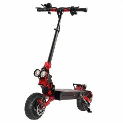 BEZIOR S2 Folding Electric Scooter 1200W*2 Dual Motor LCD Display Max 65Km/h 11 Inch Off-Road Tire 21Ah Battery up to 60km Range Dual Shock Mitigation Dual Disk Brake LED Light - Red -Sports Shop bezior s2 off road electric scooter 1200w 2 65km h 11 tire red 8a4f5b 1668735082329