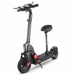 BOGIST C1 PRO Folding Electric Scooter 10" Tire 500W Motor 48V 13Ah Battery Smart BMS Disc Brake Max Speed 45KM/h LCD Display 40-45KM Long Range with Removable Seat - Black -Sports Shop bogist c1 pro folding electric scooter 500w motor 13ah battery black c717d7 1640740787540