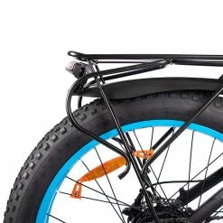 CYSUM M900 Fat Tire Electric Bike 48V 1000W Brushless Gear Motor 17Ah Removable Battery for 50-70 Range - Black-Blue -Sports Shop cysum m900 fat tire electric bike 48v 1000w motor black blue 207236 1660730697850