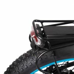 CYSUM M900 Fat Tire Electric Bike 48V 1000W Brushless Gear Motor 17Ah Removable Battery for 50-70 Range - Black-Blue -Sports Shop cysum m900 fat tire electric bike 48v 1000w motor black blue cff430 1660730697832