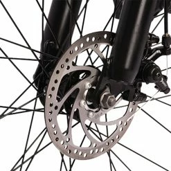 KAISDA K1 26 inch Folding Electric Moped Folding Bike Mountain Bicycle 500W Motor SHIMANO 7-Speeds Derailleur LCD Display 10.4Ah Battery Max Speed 30km/h Aluminum alloy Frame - White -Sports Shop docrooup ds2 off road electric folding bike black 1628847654230