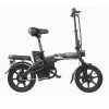 DYU A5 Standard Folding Moped Electric Bike 14inch 25km/h Speed 40km Mileage Range Removable 7.5Ah Battery 350W Double Brake System Max Load 150kg - Black -Sports Shop dyu a1f folding moped electric bike 16inch 250w black 1627115564262