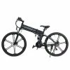 Samebike LO26-II Portable Folding Smart Electric Moped Bike 500W Motor Max 35km/h 26 Inch Tire - Black -Sports Shop e8fcbf03fa9749369dffb25429bb4554 516989 0