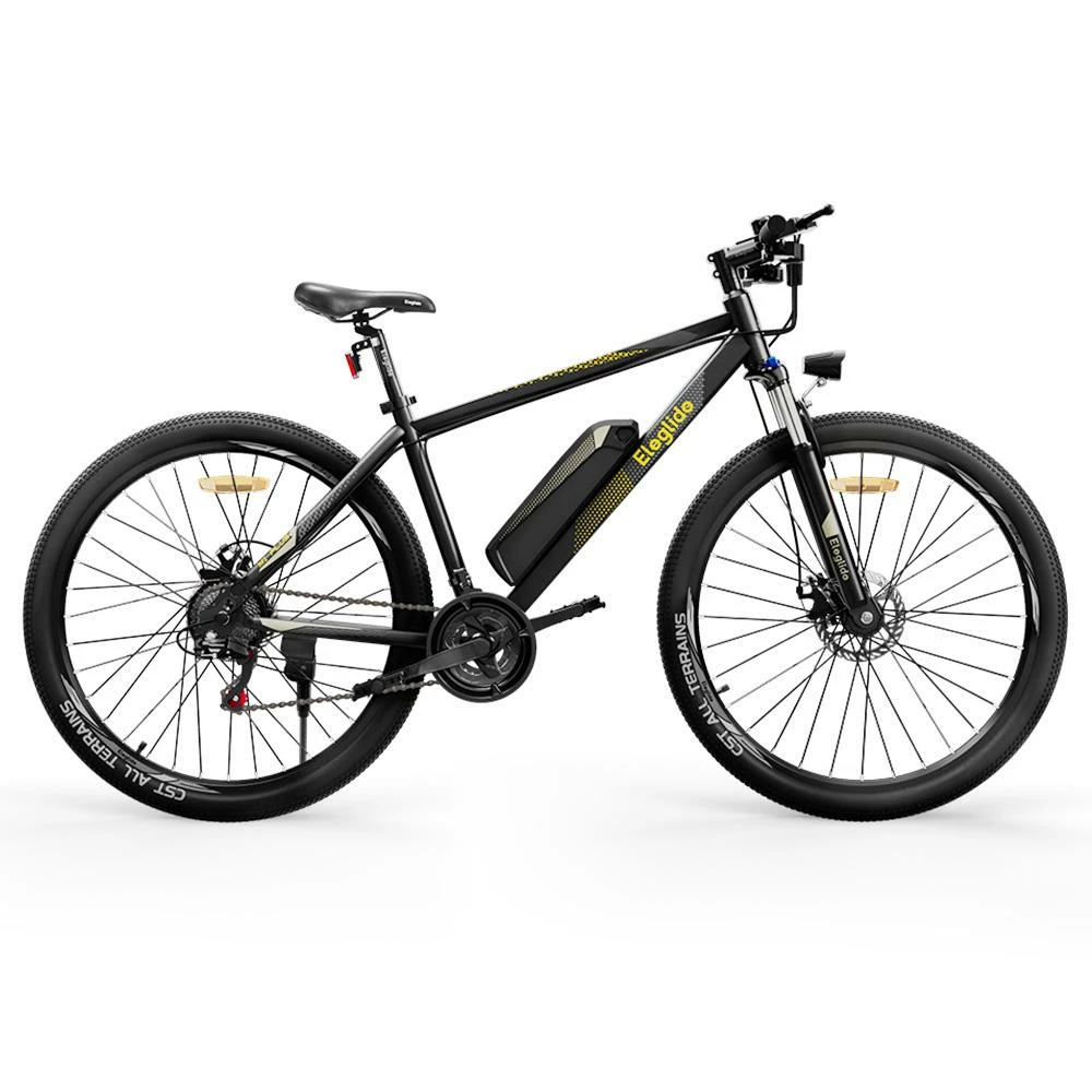 ELEGLIDE M1 PLUS Electric Mountain Bike 27.5 Inch Tires 250W Brushless Motor 36V 12.5Ah Battery 25Km/h Speed SHIMANO 21 Speeds Shifter IPX4 Waterproof Electric-Assist up to 100KM Max Range Aluminum Alloy Frame Dual Disk Brake Upgraded Version - Black 4 ELEGLIDE M1 PLUS Electric Mountain Bike 27.5 Inch Tires 250W Brushless Motor 36V 12.5Ah Battery 25Km/h Speed SHIMANO 21 Speeds Shifter IPX4 Waterproof Electric-Assist up to 100KM Max Range Aluminum Alloy Frame Dual Disk Brake Upgraded Version - Black - Image 2