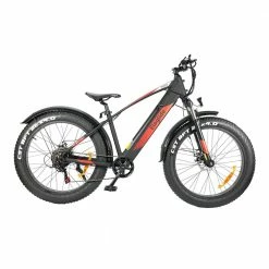ELEGLIDE Tankroll Electric Mountain Bike 26*4.0 Inch Fat Tires Max Instant Power 740W Motor 25Km/h Speed 48V 10Ah Battery Shimano 7-Speed Gear 70KM Top Range Dual Disc Brake 57N.m Max Torque Powerful Motor Moped Fat Bike
