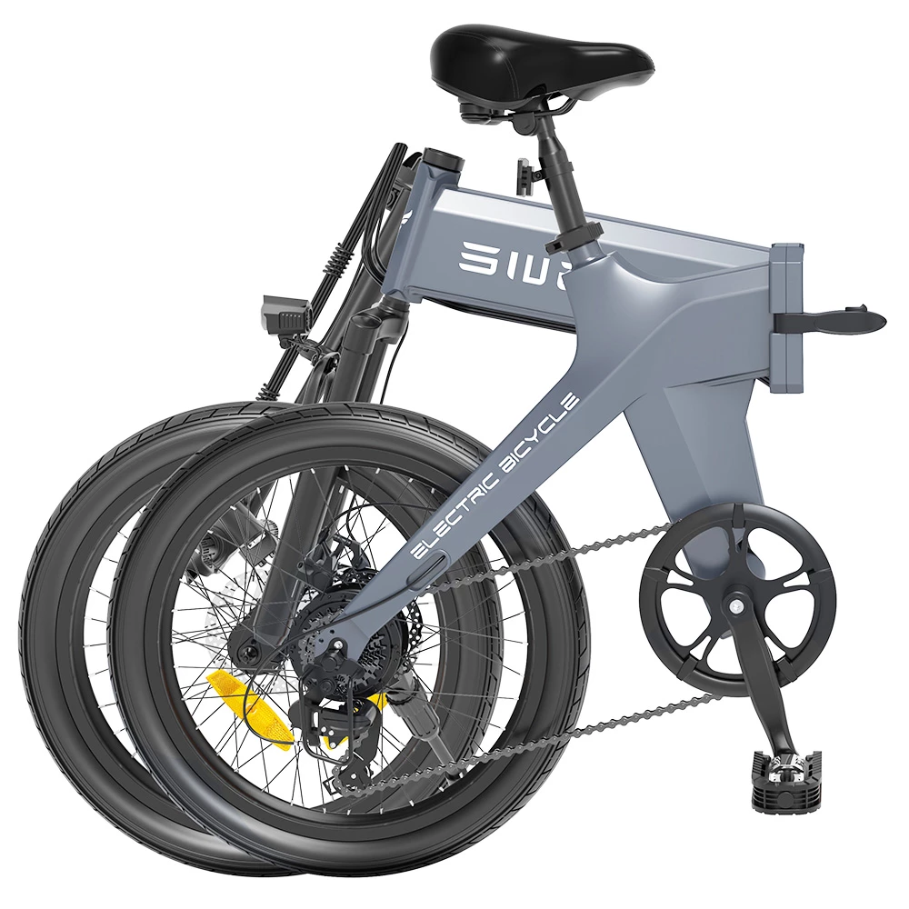 ENGWE C20 Folding Electric Bicycle 20' inch Tires 250W Brushless Motor 36V 10.4Ah Battery 25km/h Max Speed - Gray 7 ENGWE C20 Folding Electric Bicycle 20' inch Tires 250W Brushless Motor 36V 10.4Ah Battery 25km/h Max Speed - Gray - Image 5