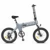 ENGWE C20 Pro Folding Electric Bicycle 20 Inch Tires 250W Brushless Motor 36V 19.2Ah Battery 25km/h Max Speed - Gray