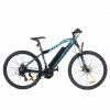 BEZIOR M1 Electric Bike 48V 12.5Ah Battery 250W Brushless Motor 27.5 inch Tire Aluminum Alloy Frame Shimano 7-speed Shift Max Speed 25km/h 80KM Power-assisted mileage Range 5 inch Smart LCD Meter IP54 Waterproof - Black Blue -Sports Shop ezior x500 pro 26 inch folding electric bike 10 4ah 500w black yellow 1621930799324