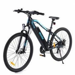 BEZIOR M1 Electric Bike 48V 12.5Ah Battery 250W Brushless Motor 27.5 inch Tire Aluminum Alloy Frame Shimano 7-speed Shift Max Speed 25km/h 80KM Power-assisted mileage Range 5 inch Smart LCD Meter IP54 Waterproof - Black Blue -Sports Shop ezior x500 pro 26 inch folding electric bike 10 4ah 500w black yellow 1621930809528