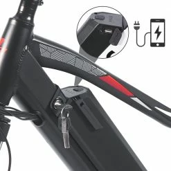 FAFREES F100 26 Inch Electric Bike Max Speed 33Km/h Mountain Ebike 250W Motor 48V 11.6Ah Removable Battery Recharge System Shimano 7 Speed Gears LED Display Aluminum Frame - White -Sports Shop fafrees f100 26 inch electric mountain bike 350w motor 11 6ah white 8534b8 1656470868749