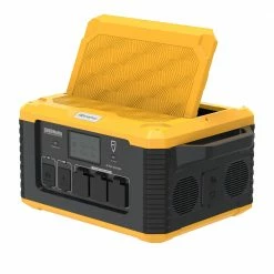 FJDynamics PowerSec MP2000 Portable Power Station 2000W (4000W Peak) with Removable Battery Pack, 2264Wh Battery Backup Solar Generator, with AC Outlet 12 Outputs, 2-Hour Fast Charge, UPS System, for Outdoor Power, Home Use, Camping RV/Van - EU Plug