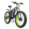 GOGOBEST GF700 26*4.0 Fat Tire Electric Mountain Bike 17.5Ah Battery 500W Dual-Motor 6061 Aluminum Alloy Frame Max Speed 50km/h 70KM Power-assisted Range IP54 Hydraulic Disc Brake MTB Load 200kg - Black Green -Sports Shop gogobest gf700 26 4 0 fat tire electric mountain bike black red 1636464367441