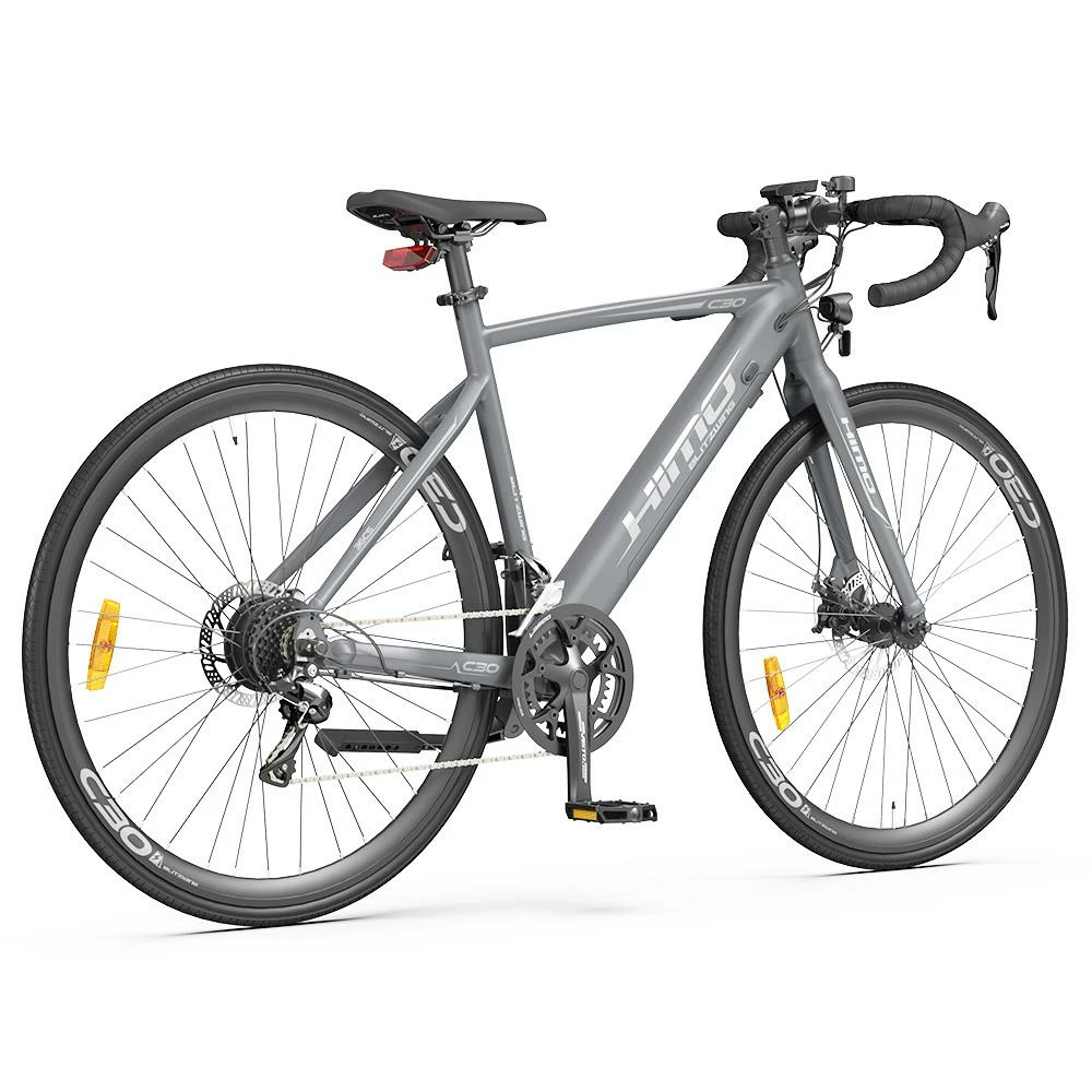 HIMO C30S MAX Electric Bicycle 26 Inch 250W Motor Max Speed 25Km/h 36V 10AH Battery Shimano 18 Speed IPX7 Waterproof Max Range 75KM Max Load 100KG Road Racing Eletric Bike - Grey 7 HIMO C30S MAX Electric Bicycle 26 Inch 250W Motor Max Speed 25Km/h 36V 10AH Battery Shimano 18 Speed IPX7 Waterproof Max Range 75KM Max Load 100KG Road Racing Eletric Bike - Grey - Image 5