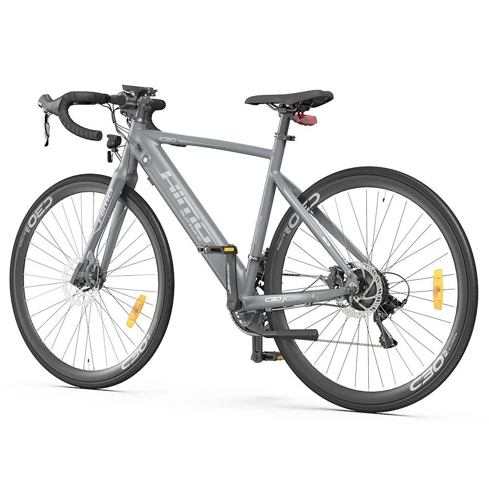 HIMO C30S MAX Electric Bicycle 26 Inch 250W Motor Max Speed 25Km/h 36V 10AH Battery Shimano 18 Speed IPX7 Waterproof Max Range 75KM Max Load 100KG Road Racing Eletric Bike - Grey 6 HIMO C30S MAX Electric Bicycle 26 Inch 250W Motor Max Speed 25Km/h 36V 10AH Battery Shimano 18 Speed IPX7 Waterproof Max Range 75KM Max Load 100KG Road Racing Eletric Bike - Grey - Image 4