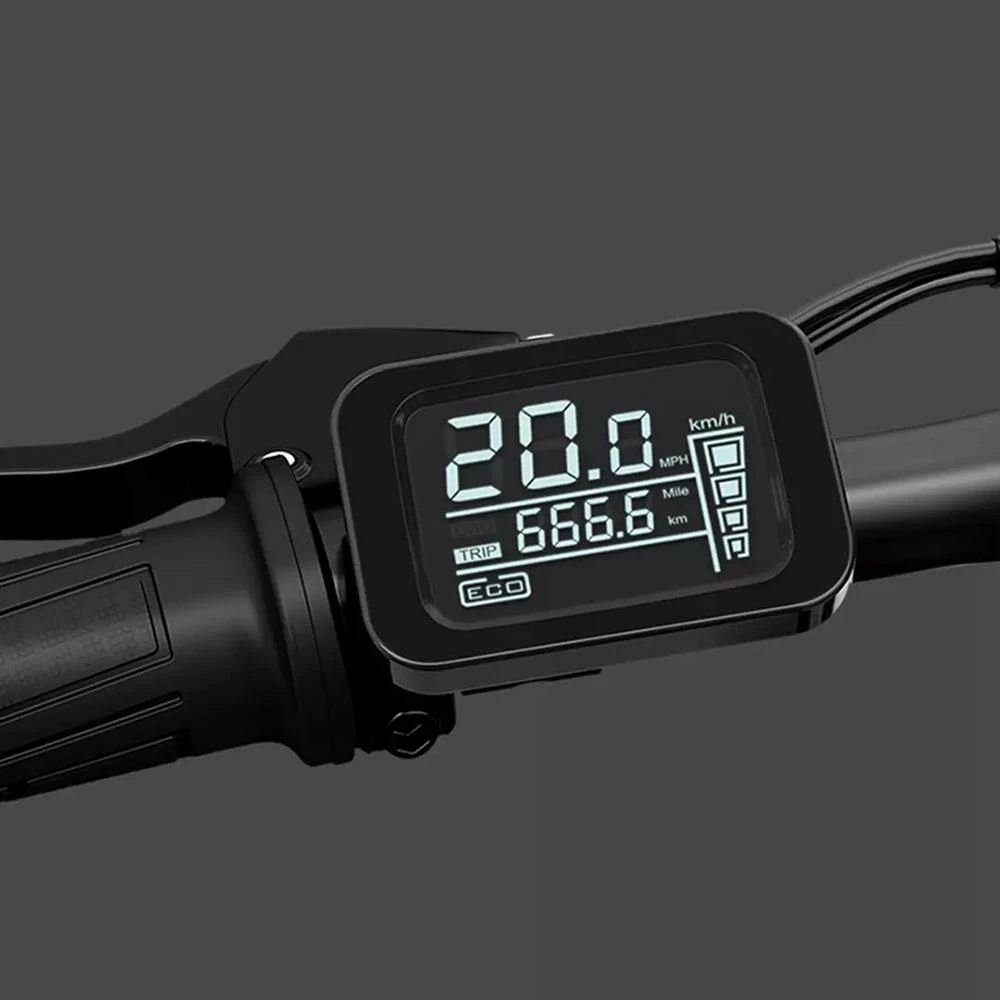 HIMO Z16 MAX Folding Electric Bicycle 16 Inch 250W Hall Brushless DC Motor Dual Disc Brake Up To 80km Range Max Speed 25km/h 10Ah Battery IPX7 Waterproof Smart Display - White 5 HIMO Z16 MAX Folding Electric Bicycle 16 Inch 250W Hall Brushless DC Motor Dual Disc Brake Up To 80km Range Max Speed 25km/h 10Ah Battery IPX7 Waterproof Smart Display - White - Image 3