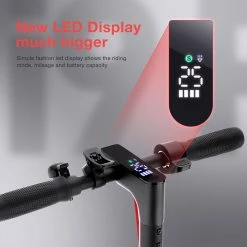 IScooter i9 Pro Folding Electric Scooter 8.5 Inch Honeycomb Tire 350W Motor 7.5Ah Battery 30km/h Max Speed Black -Sports Shop iScooter i9 Pro Electric Scooter 7 5Ah Battery 350W Motor 507640 2