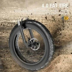 JANOBIKE H26 Electric Bicycle 48V 1000W Motor 12.8Ah Battery 26 Inch Fat Tire Snow, Mountain, City Bike - Black -Sports Shop janobike h26 electric bicycle 48v 1000w motor 12 8ah battery black 89591e 1653706514800