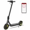 HappyRun HR365 MAX Folding Electric Scooter 10 inch Honeycomb Tire 10.4Ah Battery 350W Brushless Motor 25km/h Max Speed up to 35KM Range Electronic + Disc Brake - Black -Sports Shop janobike t10 folding electric scooter 23ah 1000w x2 motor black 1629949298856
