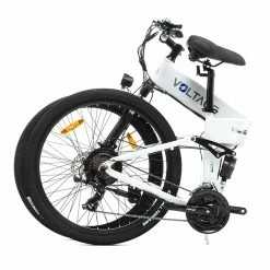 KAISDA K1-V Electric Bike 26 Inch Foldable Mountain Bike 250W Motor 25Km/h Max Speed 36V 10.4Ah Battery 70KM Max Range 120KG Max Load - White -Sports Shop kaisda k1 v electric bike 26 inch mountain bike white 5ae221 1658145803215