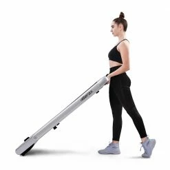 Merax 2.25 HP Electric Folding Treadmill 2-in-1 Running Machine with Remote Control/LED Display Fully Assembled Portable - Silver -Sports Shop merax 2 25 hp electric folding treadmill black 1611369803611