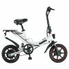 Niubility B14 Electric Moped Folding Bike 14 inch 15Ah Battery up to 100KM Mileage Max 25km/h 400W Motor Double Disc Brake - White -Sports Shop niubility b14 electric mopod folding bike 400w motor white a16b5b 1662195686244