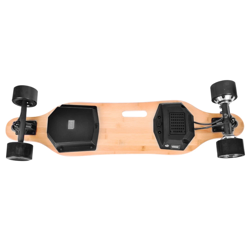 SYL-06 Electric Skateboard Dual 350W Motors 4000mAh Battery Max Speed 35km/h With Remote Control - Black 7 SYL-06 Electric Skateboard Dual 350W Motors 4000mAh Battery Max Speed 35km/h With Remote Control - Black - Image 5