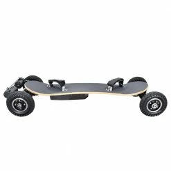 SYL-08 V3 Version Electric Off Road Skateboard With Remote Control 1450W Motor up to 38km/h 10Ah Battery Maple Plank 8 inch Wheel Max load 130kg Left Foot Front Regular Stance - Black
