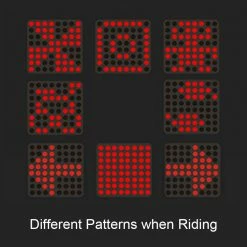 TX129 64-led Intelligent Bicycle Taillight 80 Lumens 1200mAh battery Automatic Direction Indicator Light Infrared Laser - Black 10 TX129 64-led Intelligent Bicycle Taillight 80 Lumens 1200mAh battery Automatic Direction Indicator Light Infrared Laser - Black -Sports Shop tx129 64 led intelligent bicycle taillight infrared laser black 1571995715613