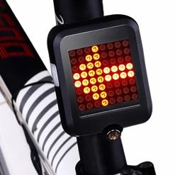 TX129 64-led Intelligent Bicycle Taillight 80 Lumens 1200mAh battery Automatic Direction Indicator Light Infrared Laser - Black 12 TX129 64-led Intelligent Bicycle Taillight 80 Lumens 1200mAh battery Automatic Direction Indicator Light Infrared Laser - Black -Sports Shop tx129 64 led intelligent bicycle taillight infrared laser black 1571995716243